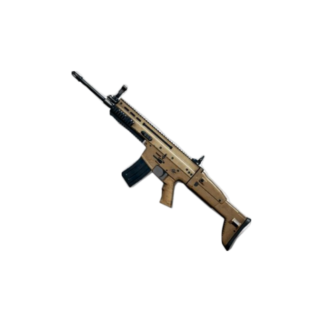 ScarL - Weapon | PUBG Mobile Sticker | StickerBD