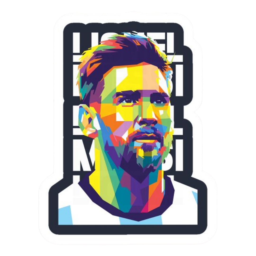 Messi 32 | Leo Messi Premium Football Sticker | Legendary Footballer