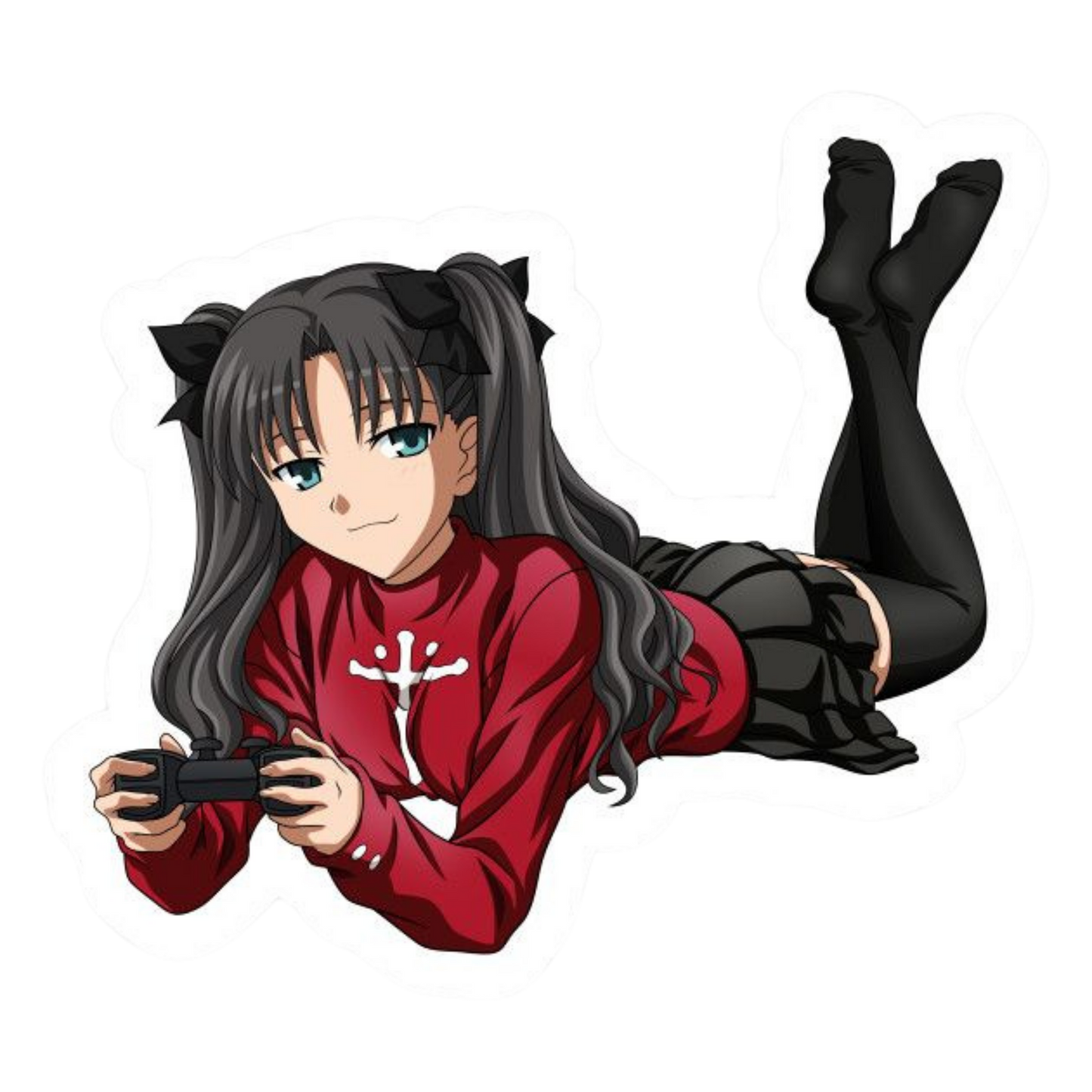 Anime Waifu Premium Anime Sticker 21 | StickerBD