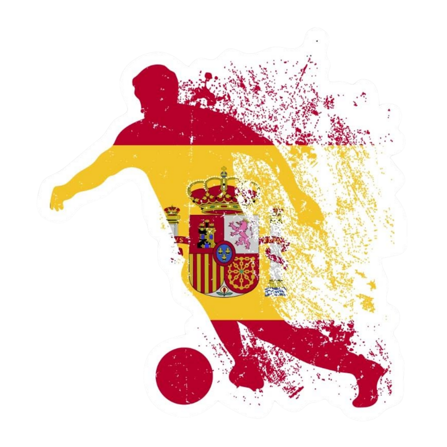 FC Spain 22 | Spain Football Sticker | Football Team
