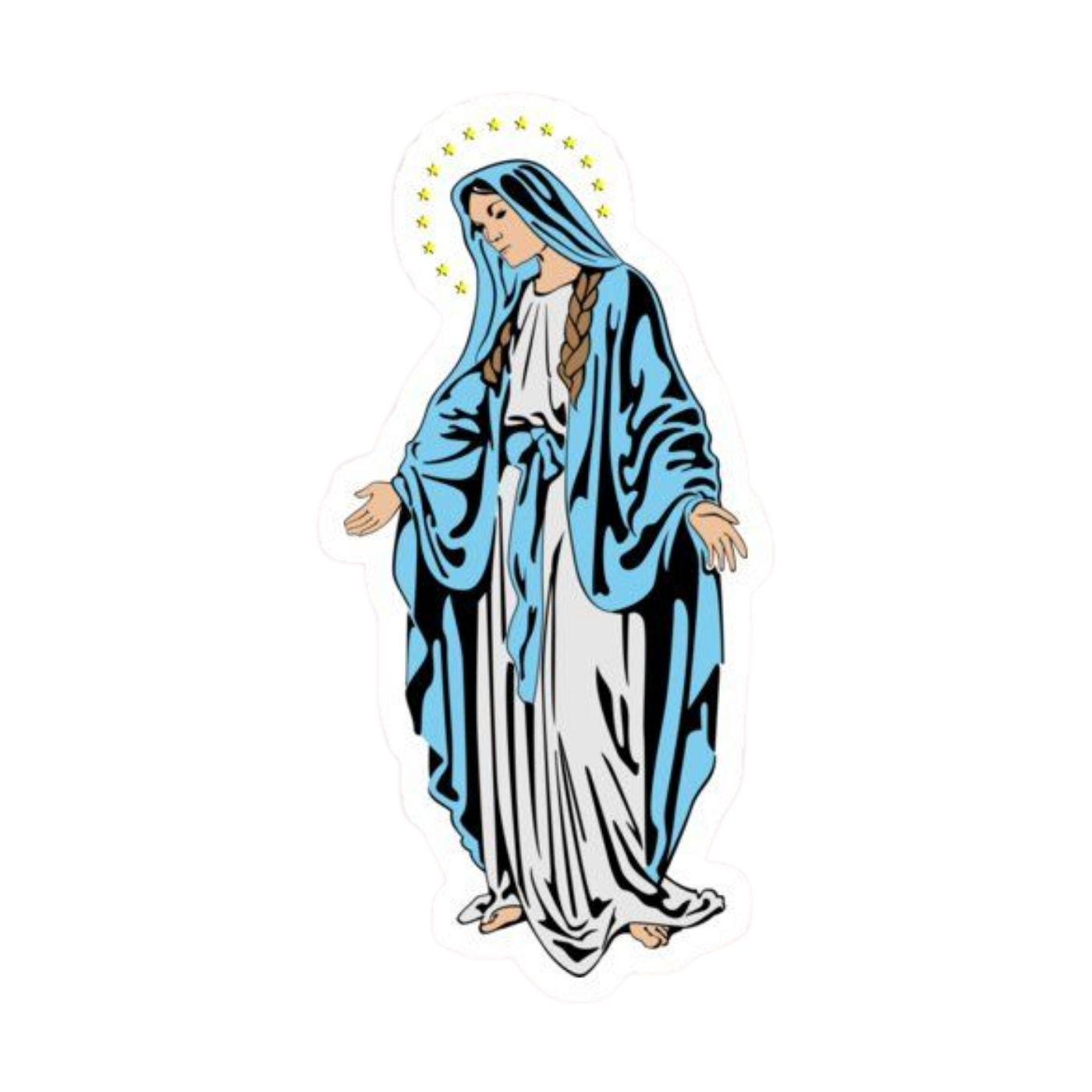 Mary | Christianity | Religious Sticker | Spiritual Premium Sticker