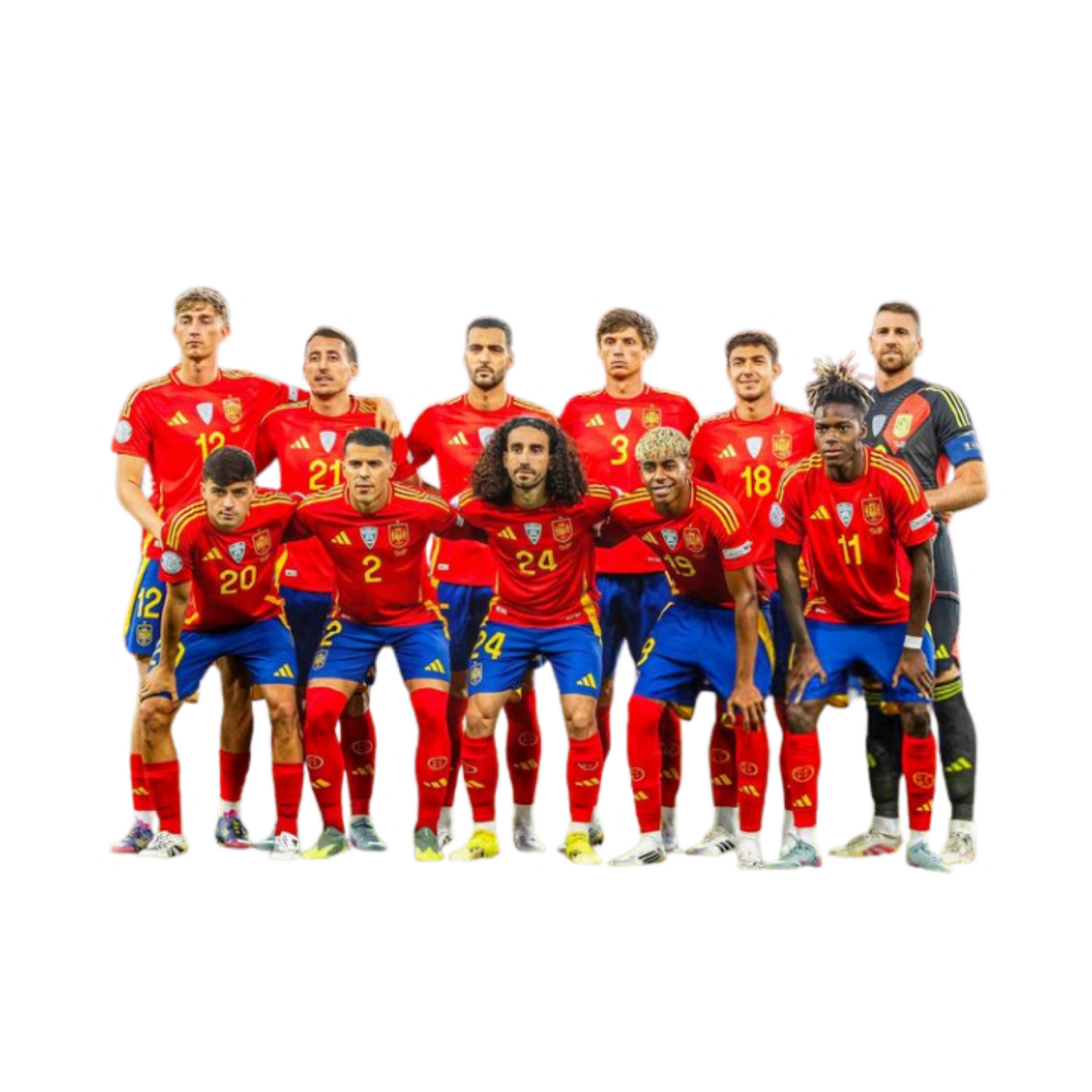 FC Spain 23 | Spain Football Sticker | Football Team