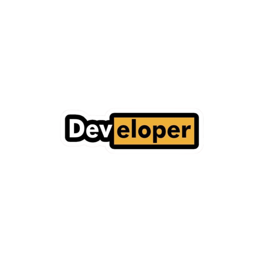 Software Devloper Sticker