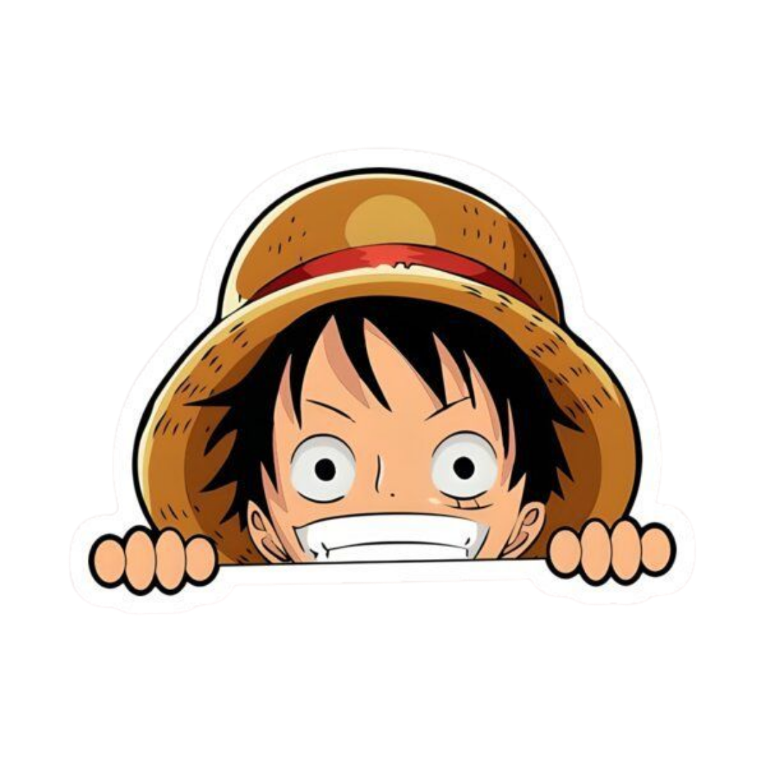 Monkey D. Luffy Kid Anime stickers