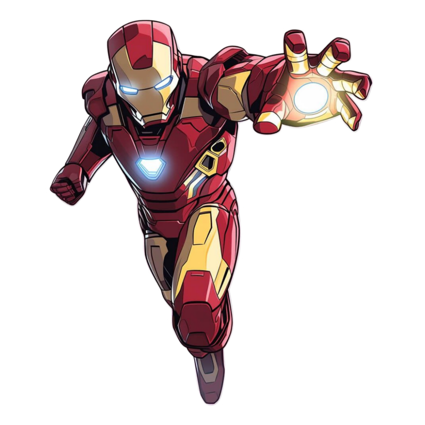 Iron Man 37 | Marvel Superhero Sticker | StickerBD
