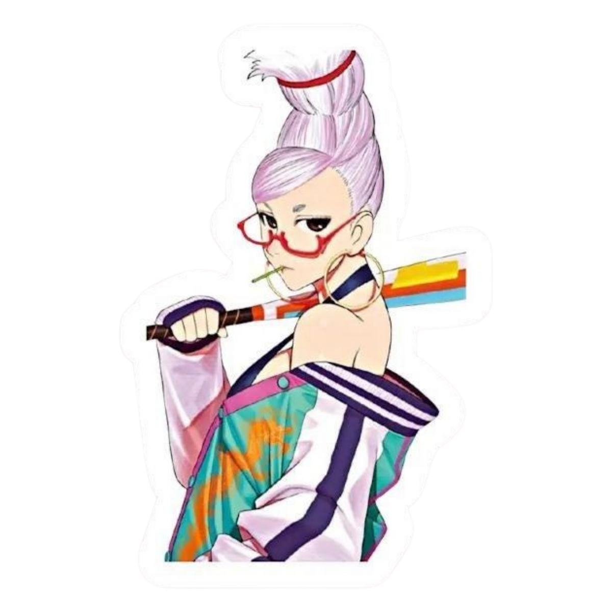 Anime Waifu Premium Anime Sticker 24 | StickerBD