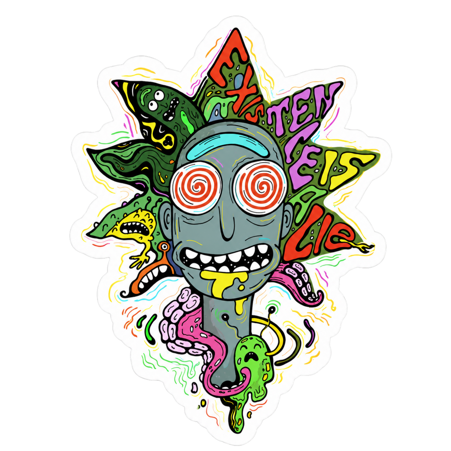 Rick Hemp Sticker | StickerBD