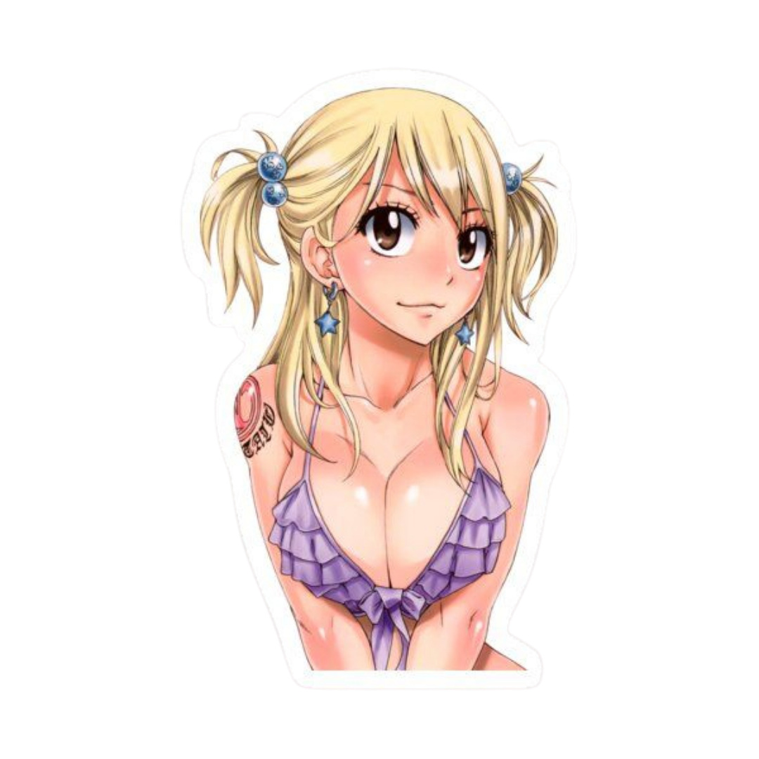 Lucy Heartfilia Fairy Tail Sticker 4 | Anime Premium Sticker