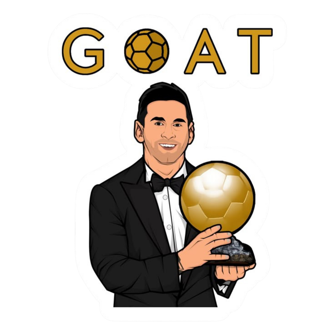 Messi 37 | Leo Messi Premium Football Sticker | Legendary Footballer