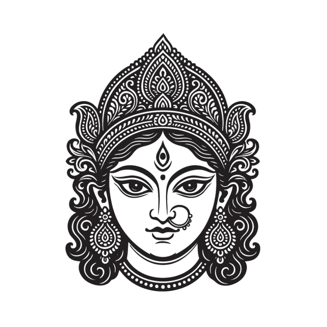 Durga Art | Om, Gods, Mantras & Spritual Symbols | StickerBD