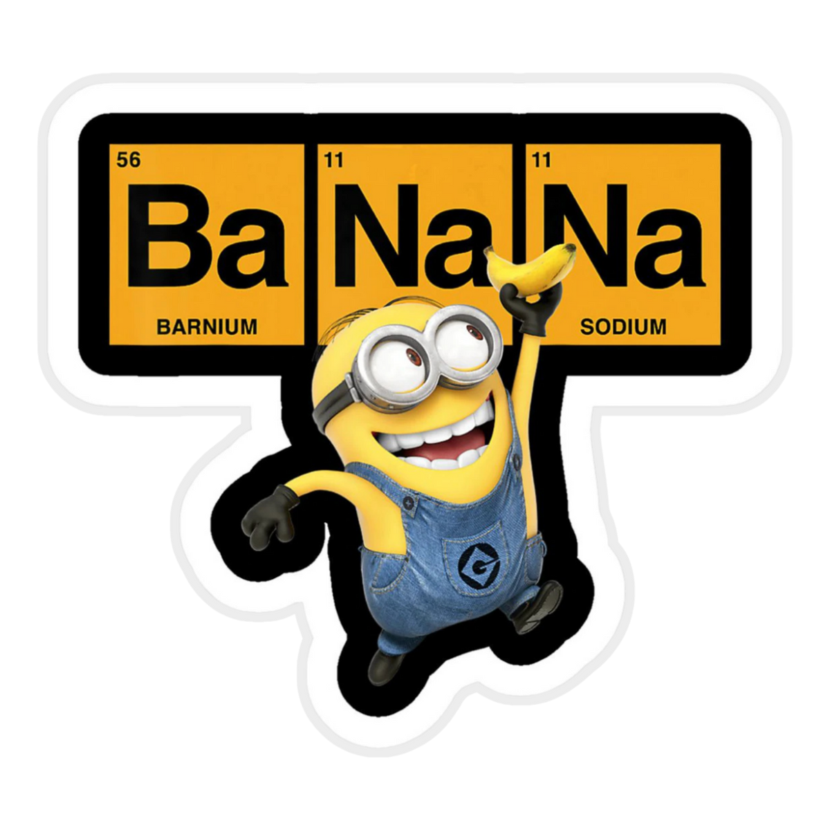 Minions | Cute Cartoon Sticker | StickerBD