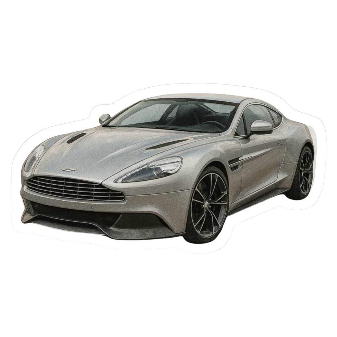 Aston Martin 2 | Premium Car Design Collection | StickerBD