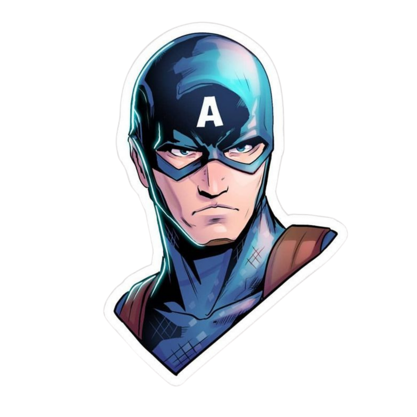 Captain America Premium Sticker 12 | Marvel Movie – StickerBD