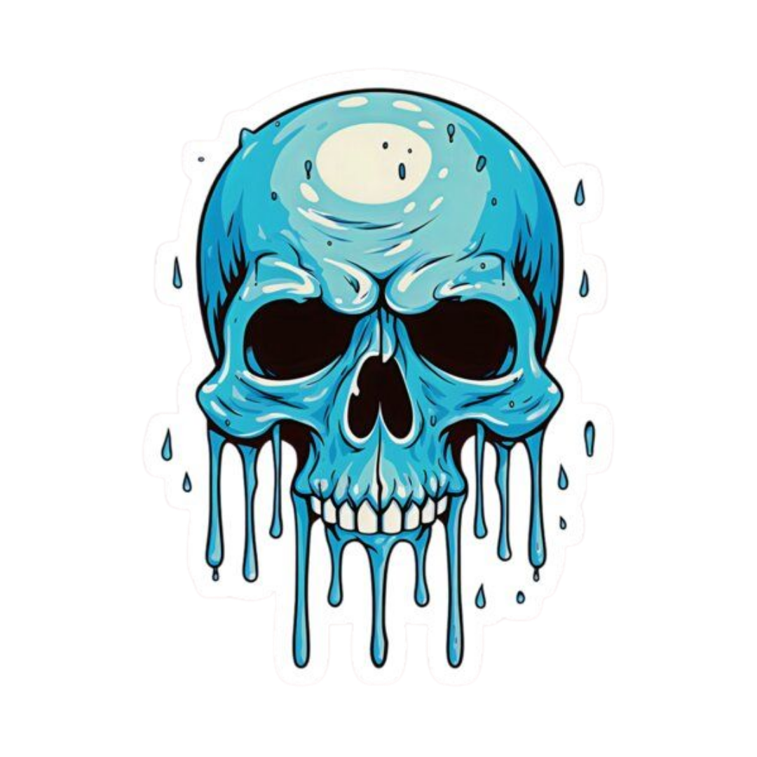 Skull 6 Sticker