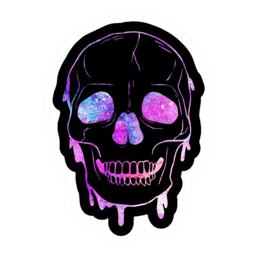 Skull 10 Sticker