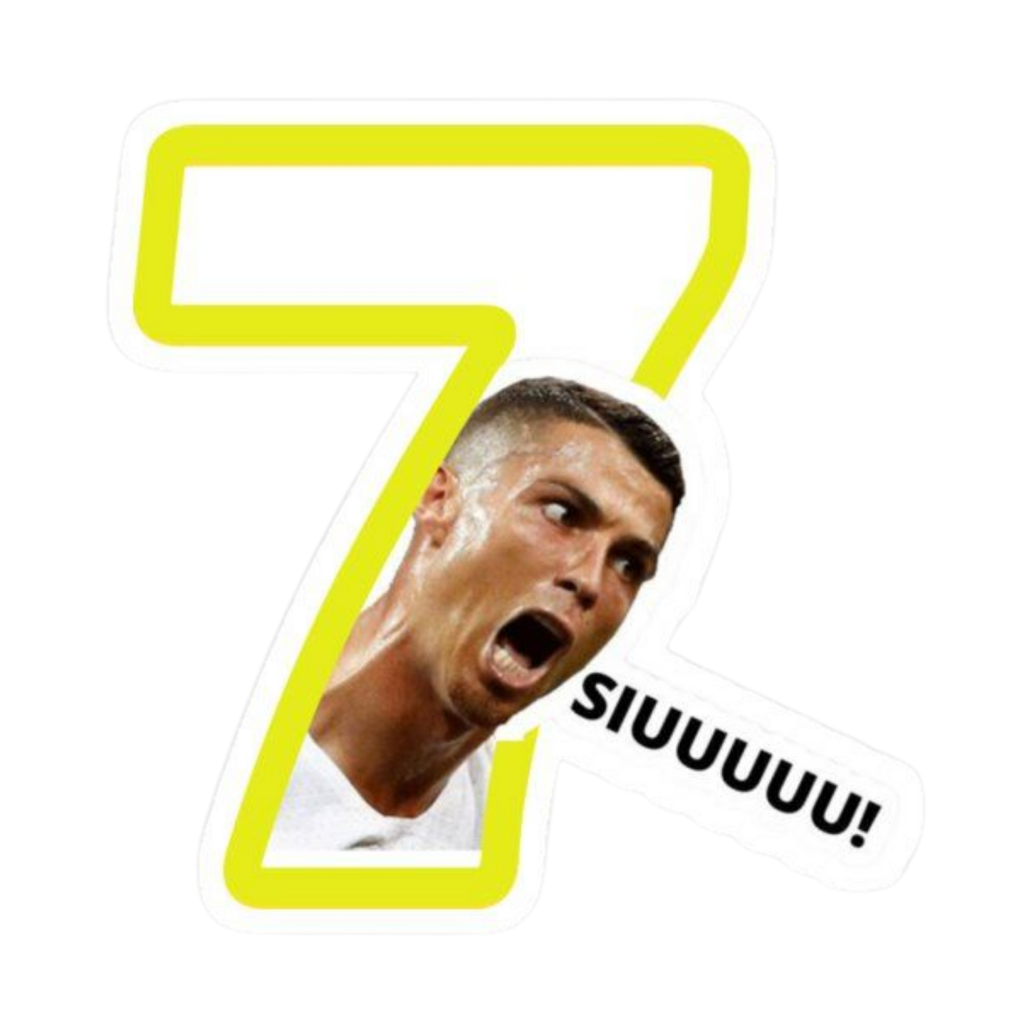 Cristiano Ronaldo 40 | Portugal Football Sticker