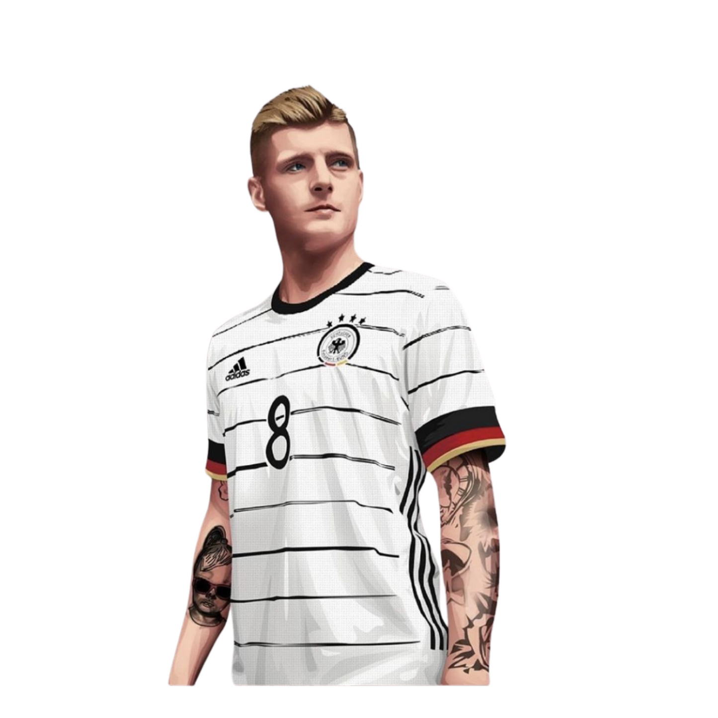 FC Germany 40 | Germany Football Sticker | Football Team