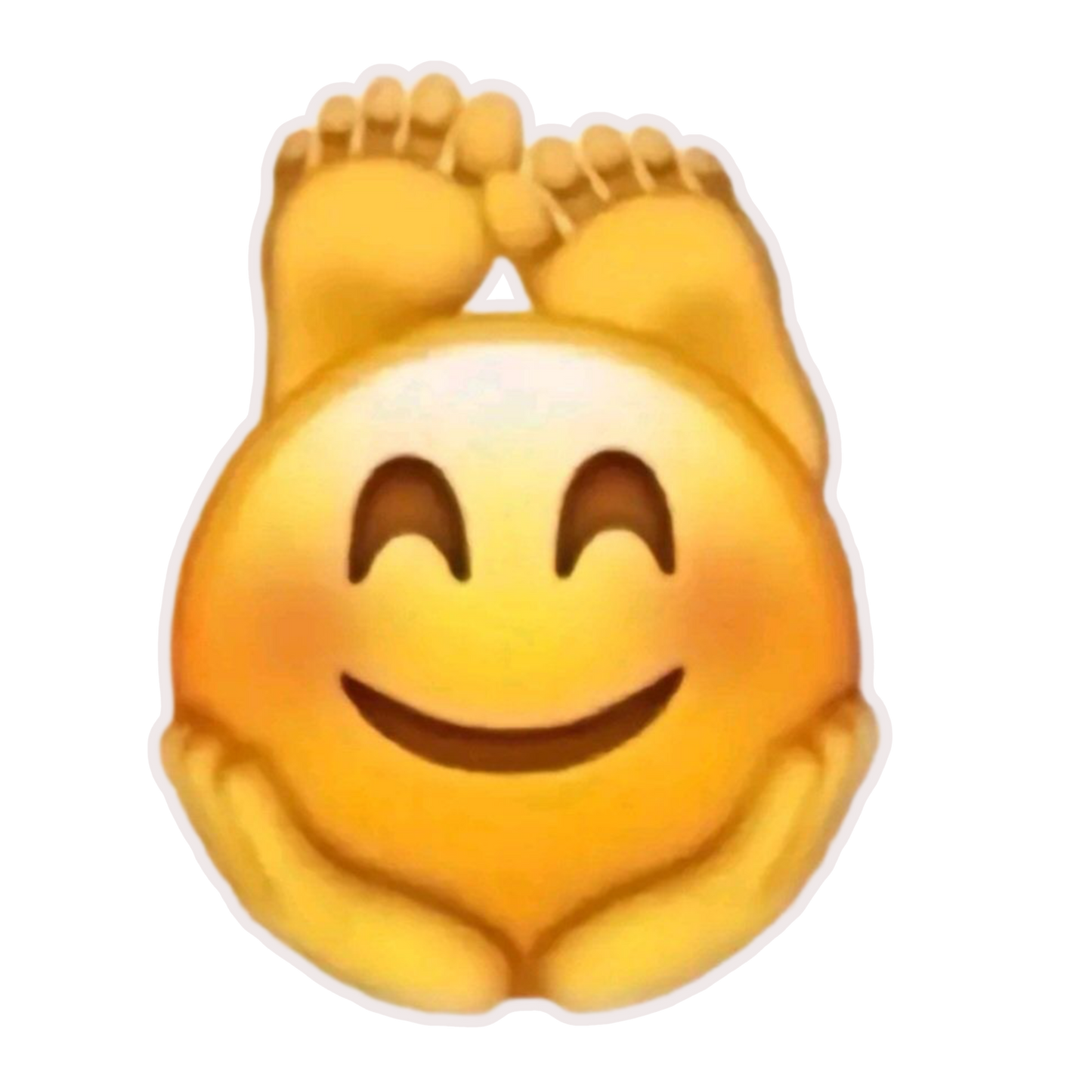 Curious Emoji 30 | Cute Funny Smiley Die-Cut Sticker | StickerBD