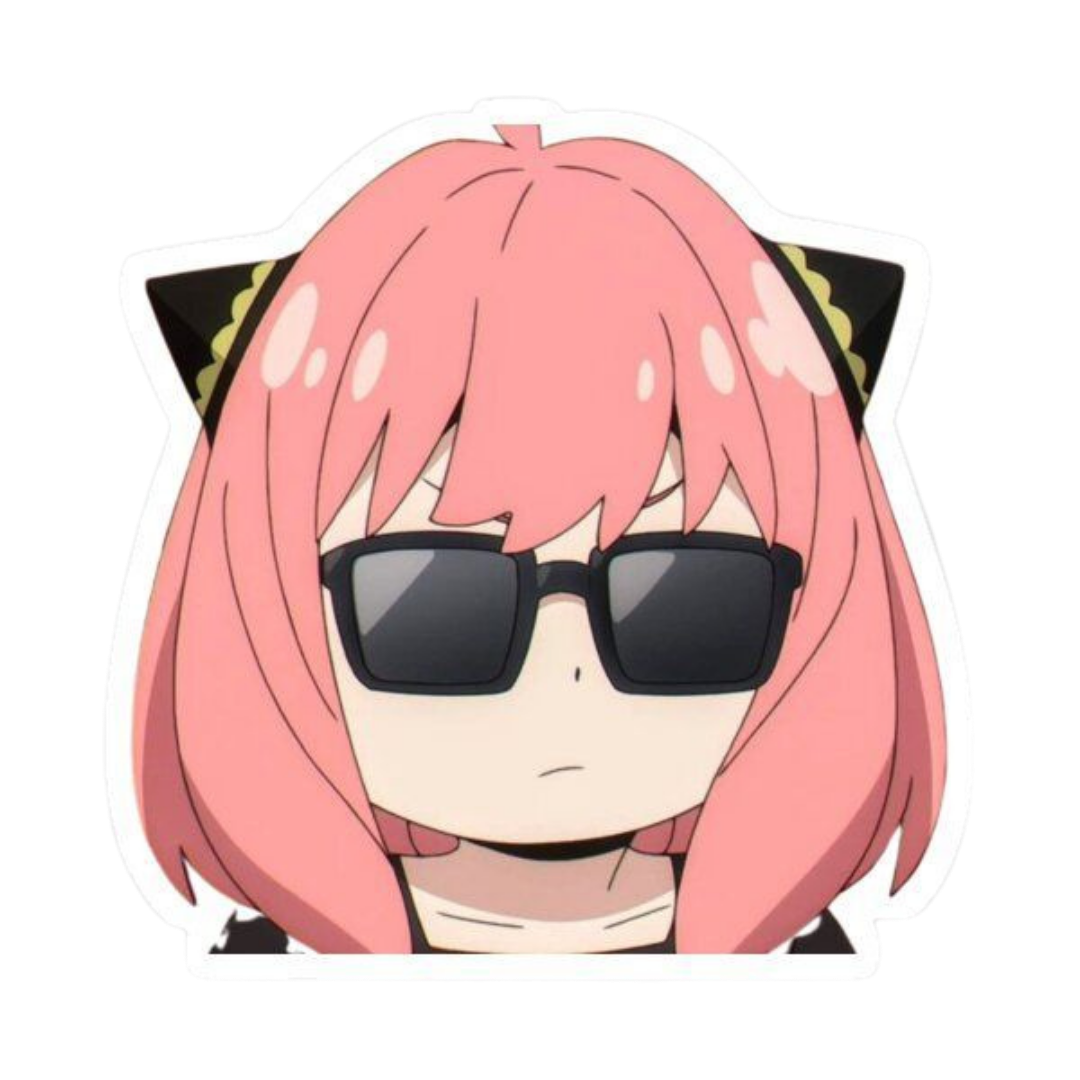 Anya Forger 2 | Spy X Family Anime Sticker | Premium Sticker