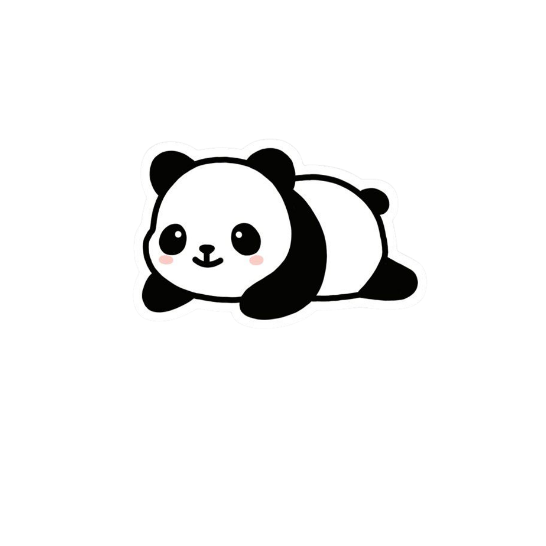 Panda 6 Sticker
