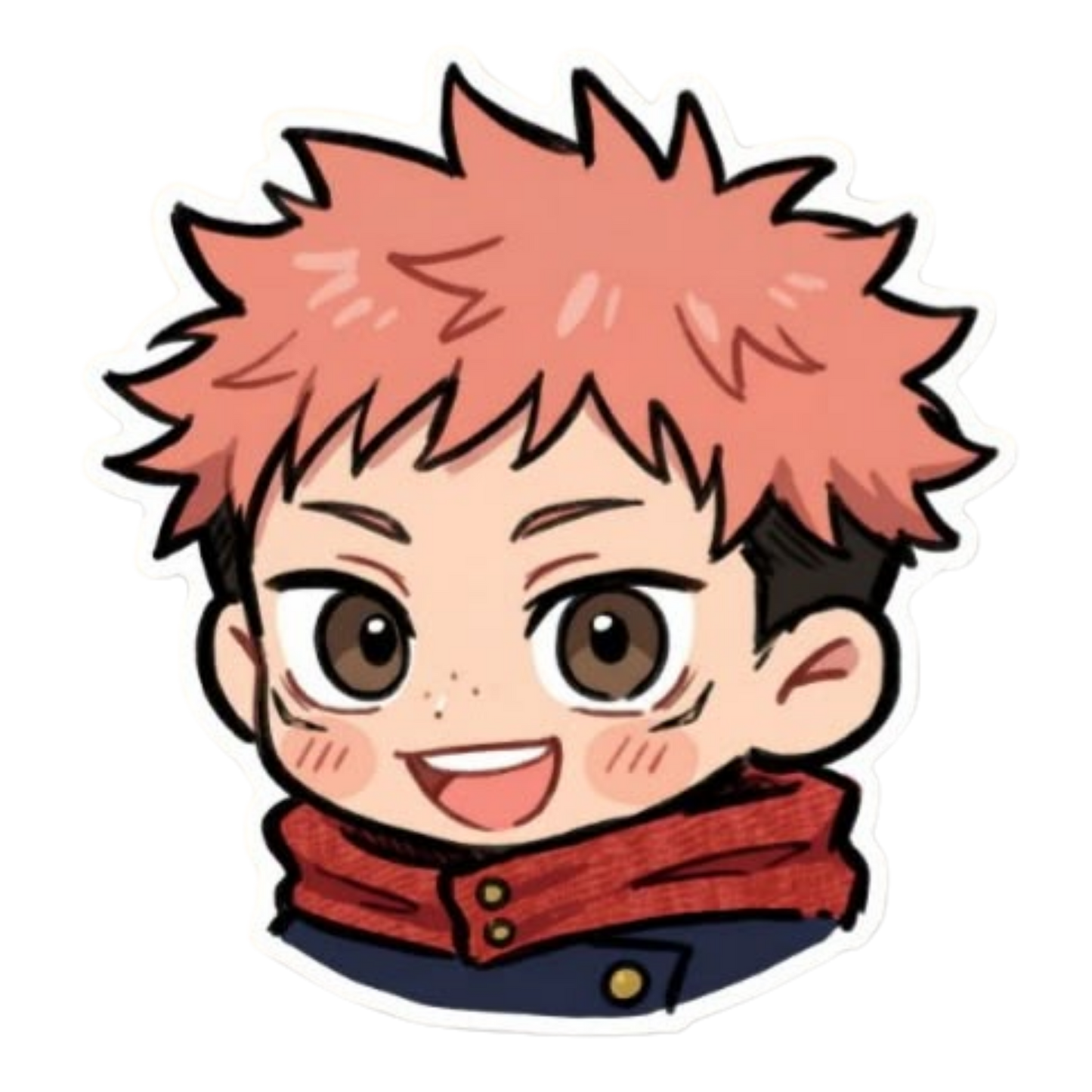 Itadori Yuji Jujutsu Kaisen Anime Sticker #9 | StickerBD