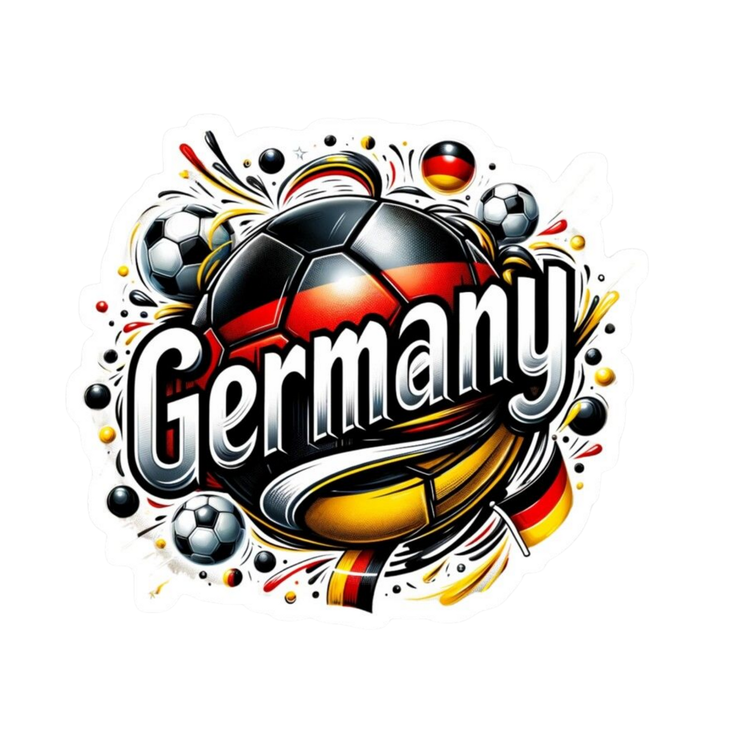 FC Germany 43 | Germany Football Sticker | Football Team