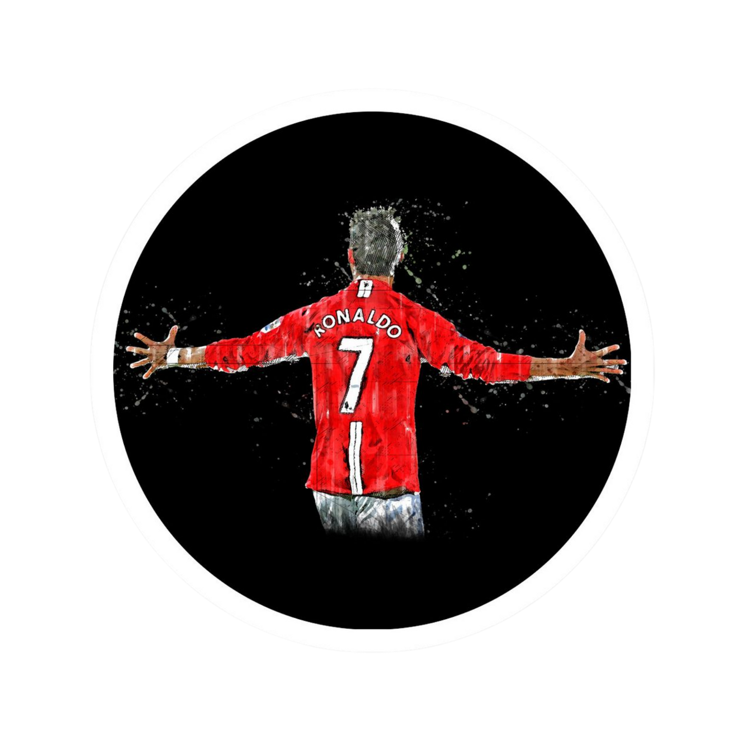 Cristiano Ronaldo 45 | Portugal Football Sticker