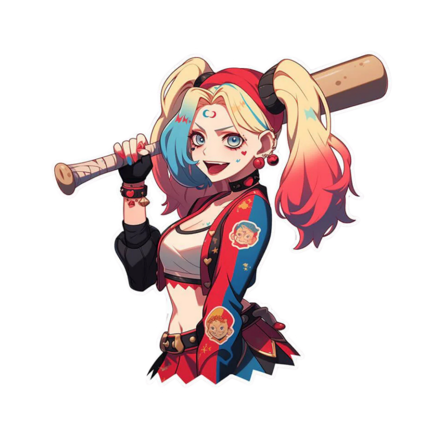 Harley Quinn 5 | DC Premium Die-Cut Stickers | StickerBD