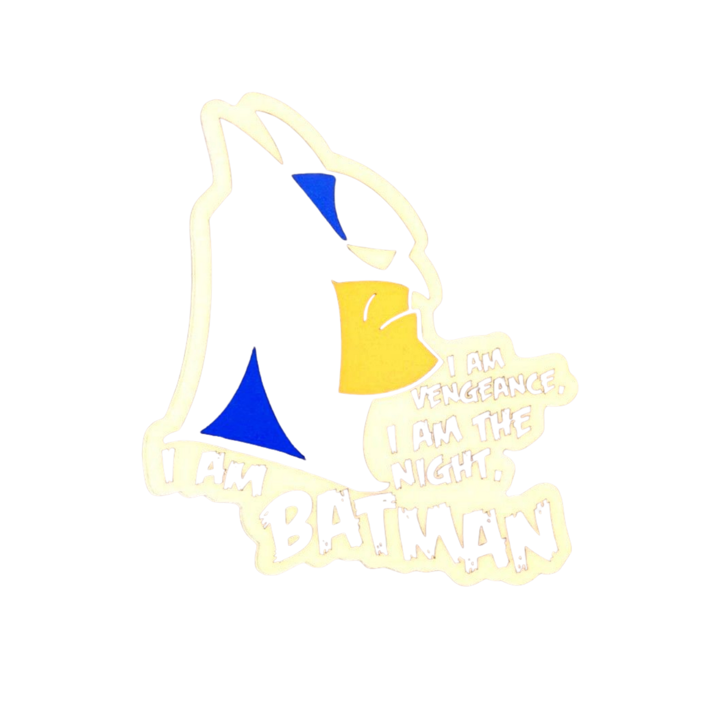 Batman Sticker 45 | Premium DC Superhero Sticker | StickerBD