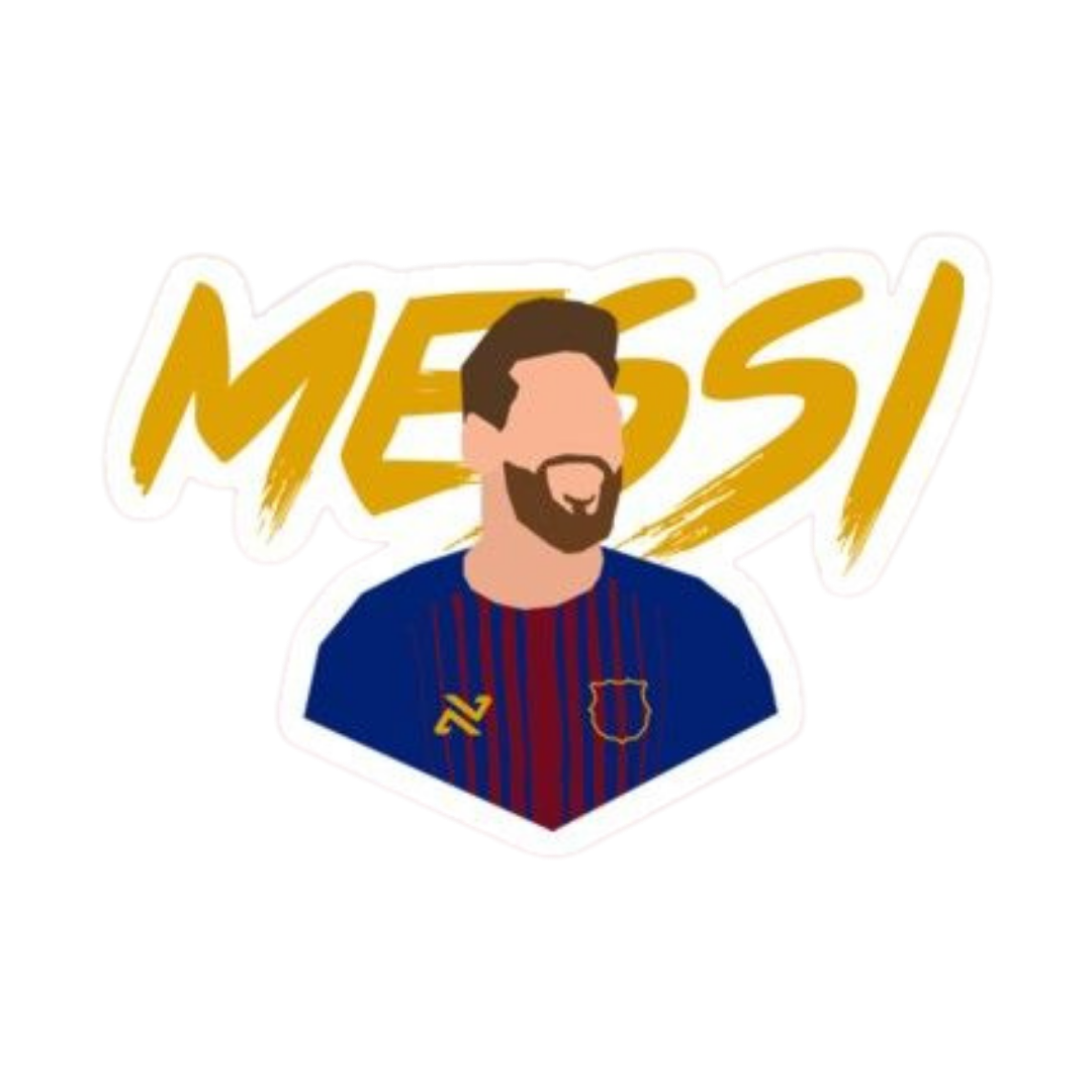 Messi 45 | Leo Messi Premium Football Sticker | Legendary Footballer