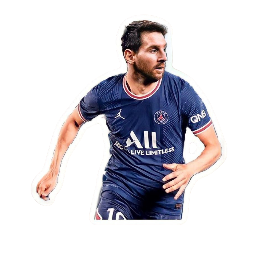 Messi 47 | Leo Messi Premium Football Sticker | Legendary Footballer