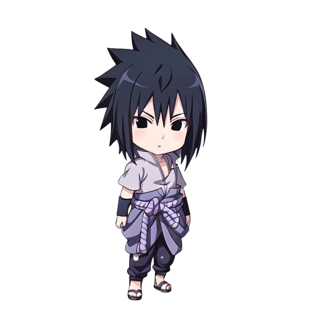 Sasuke Uchiha Naruto Sticker 9 | Sharingan Anime Premium Sticker