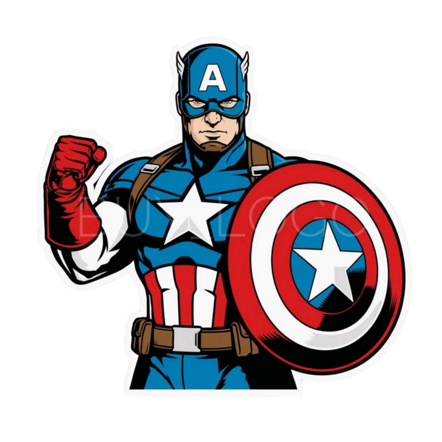 Captain America Premium Sticker 13 | Marvel Movie – StickerBD