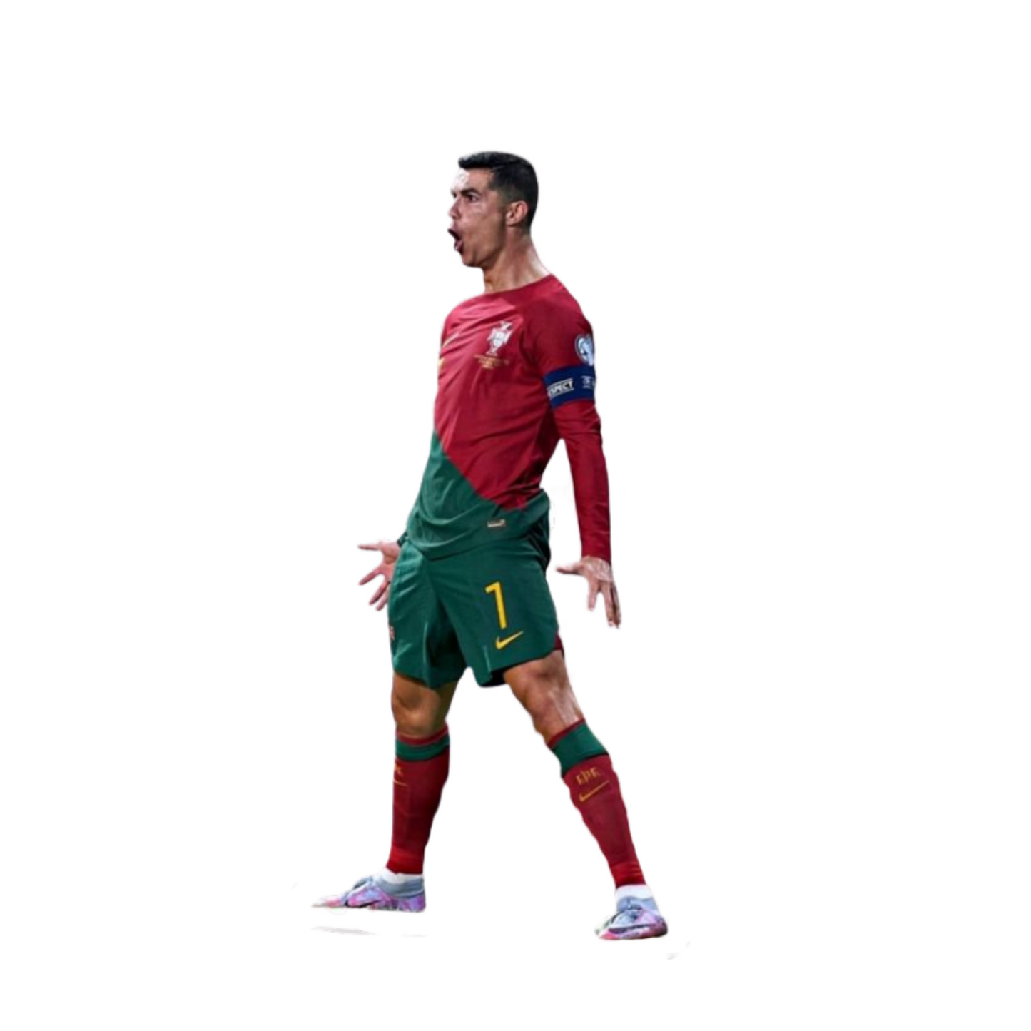 Cristiano Ronaldo 12 | Portugal Football Sticker