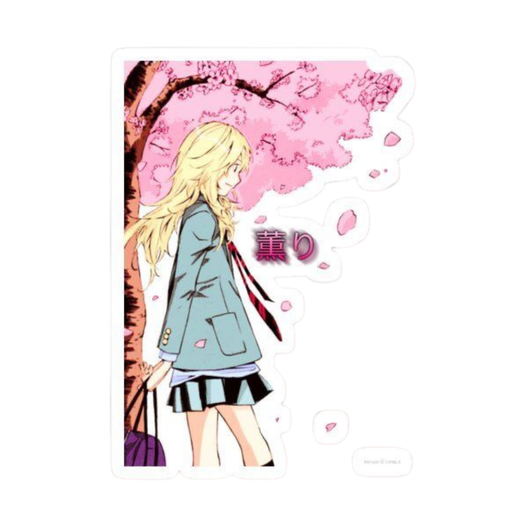 Your Lie in April Anime Sticker 3 | Aesthetic Premium Sticker