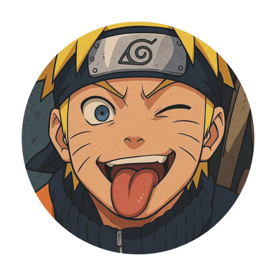 Naruto Tinplate Badge