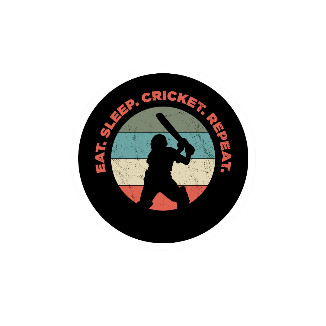 Cricket Lovers Sticker 7