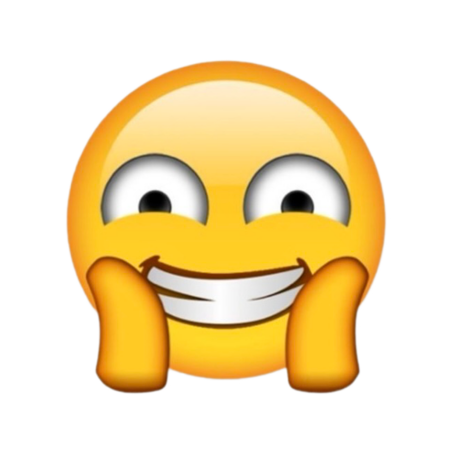 Curious Emoji 42 | Cute Funny Smiley Die-Cut Sticker | StickerBD