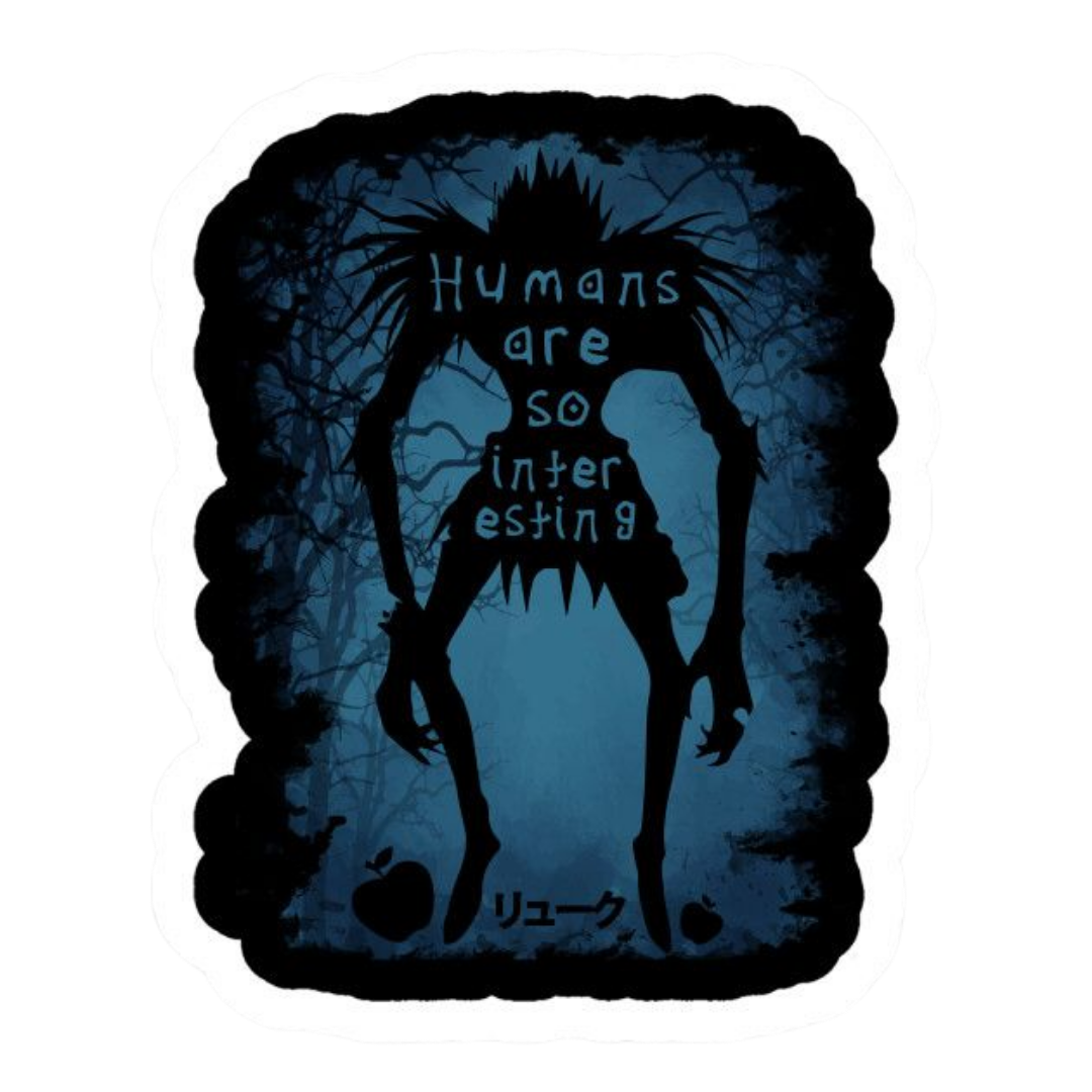 Ryuk Dark Death Note Anime Sticker