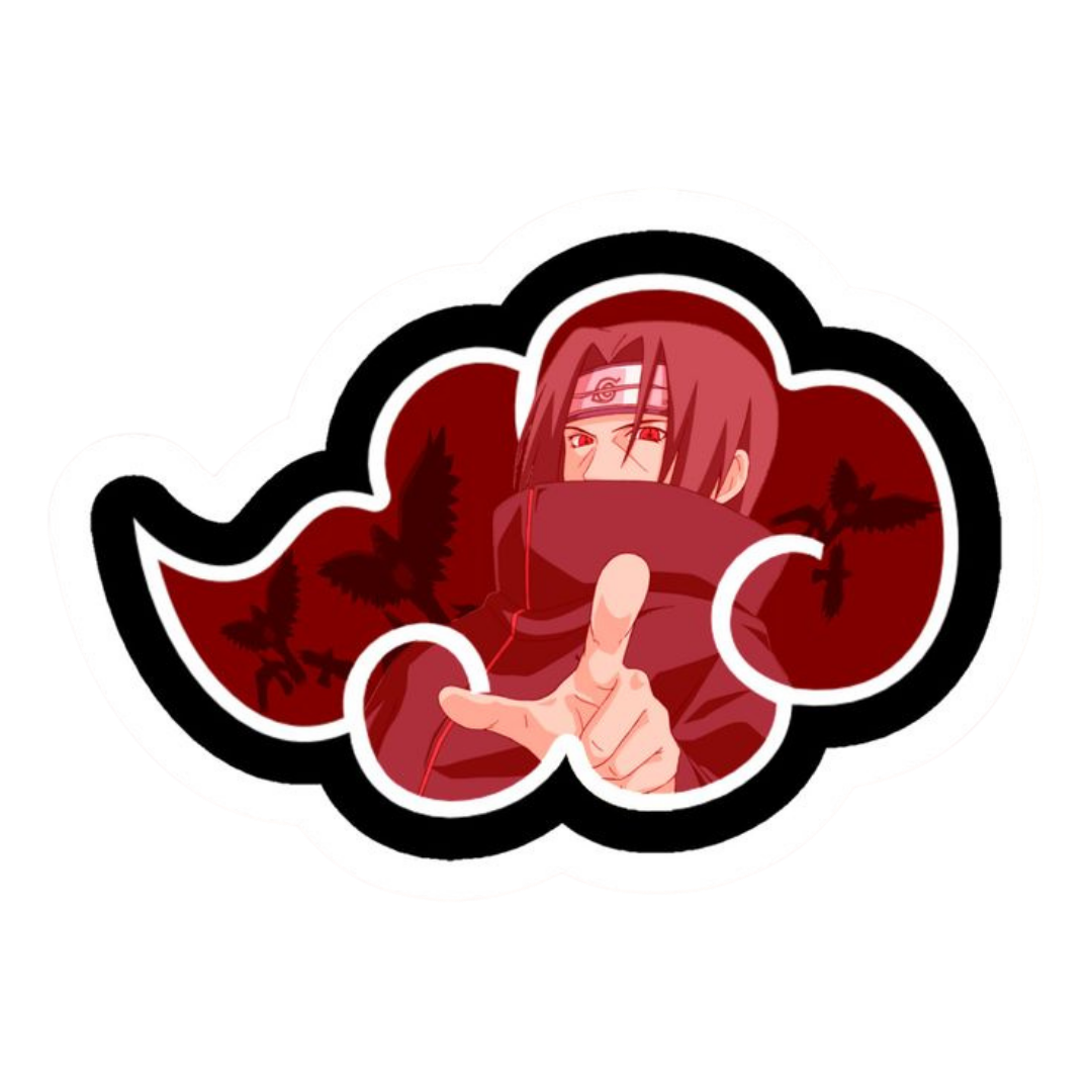Itachi Uchiha Naruto Sticker 2 | Akatsuki Anime Premium Sticker