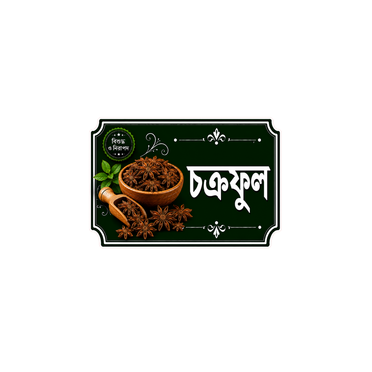 টিএইচসি বালতি স্টিকার