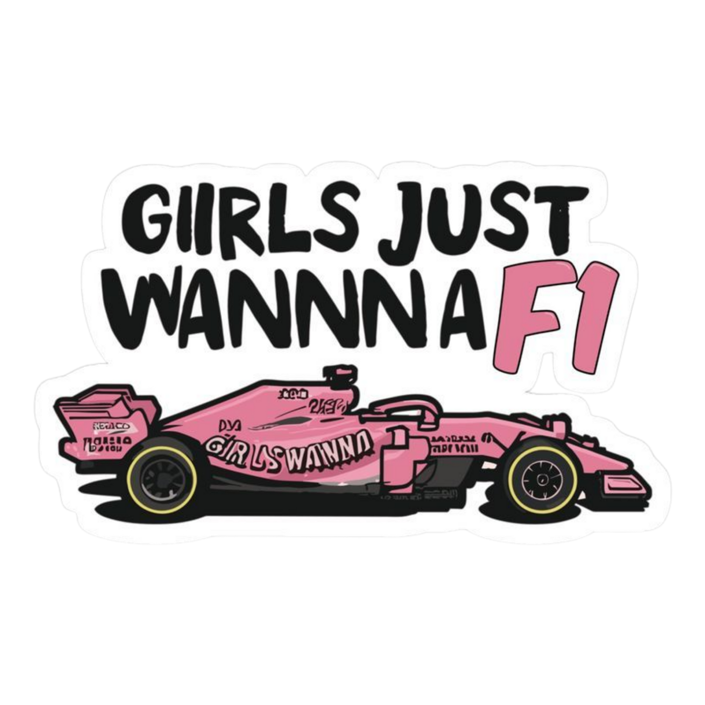 Formula 1 (F1) Stickers 44 | Premium Motorsport Stickers | StickerBD