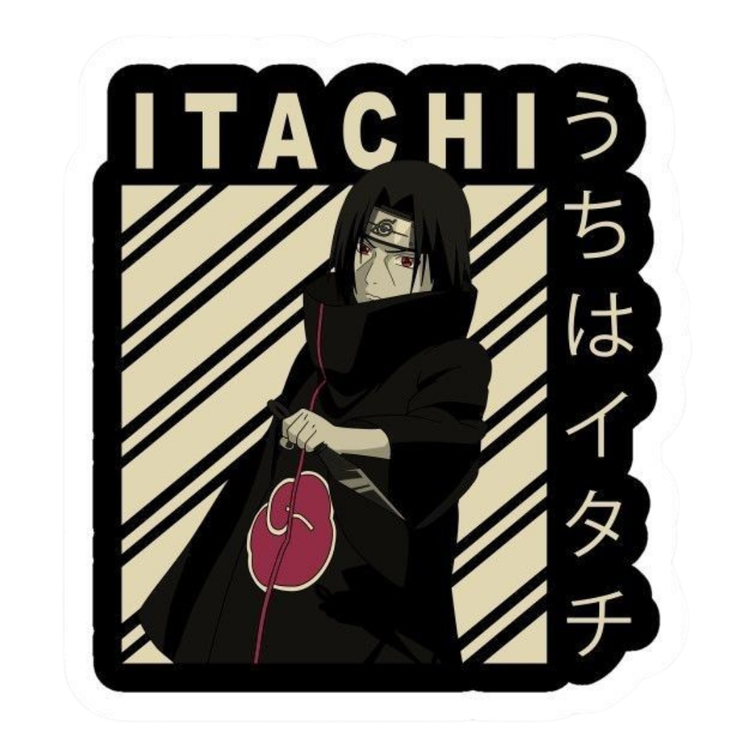 Itachi Uchiha Naruto Sticker 9 | Akatsuki Anime Premium Sticker