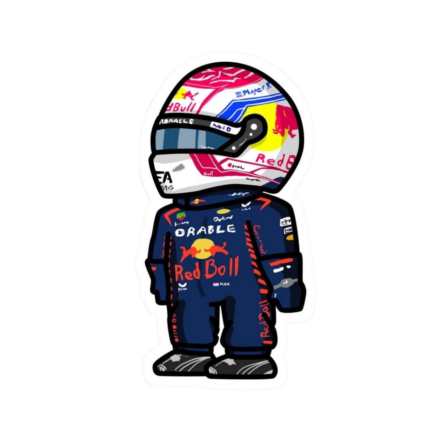 Formula 1 (F1) Stickers 4 | Premium Motorsport Stickers | StickerBD