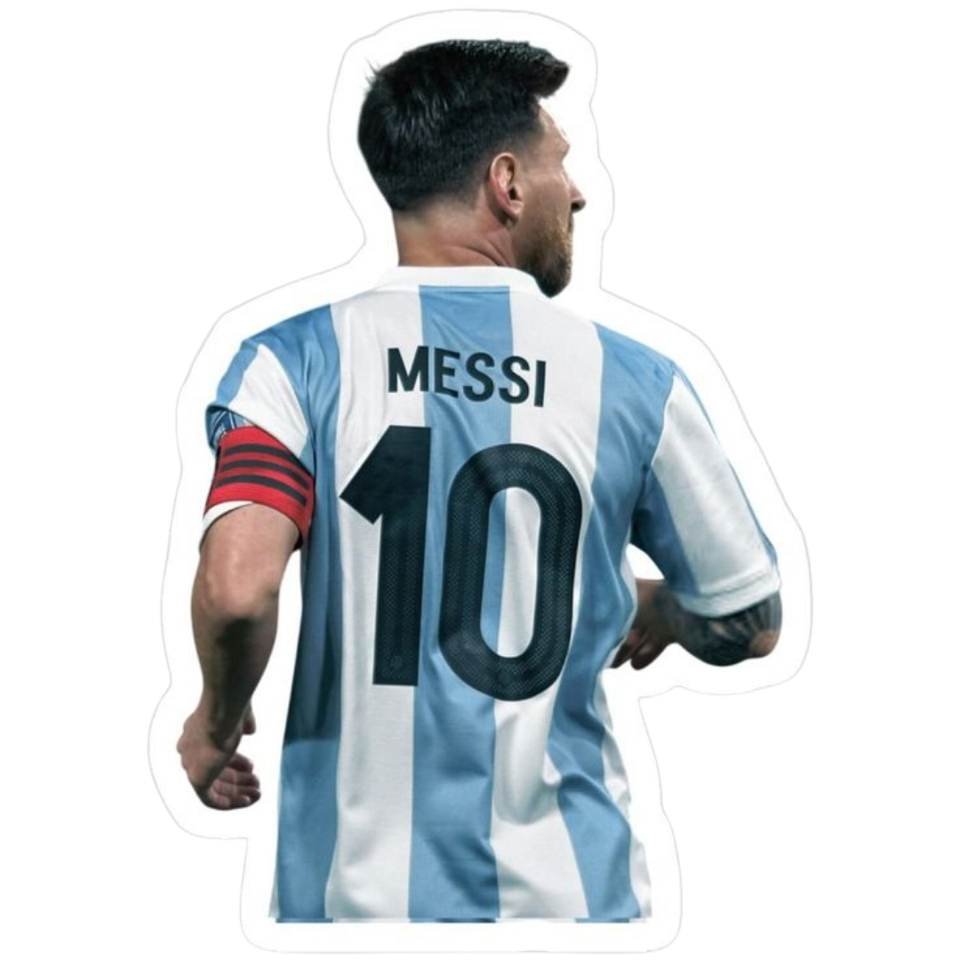 Messi 14 | Leo Messi Premium Football Sticker | Legendary Footballer
