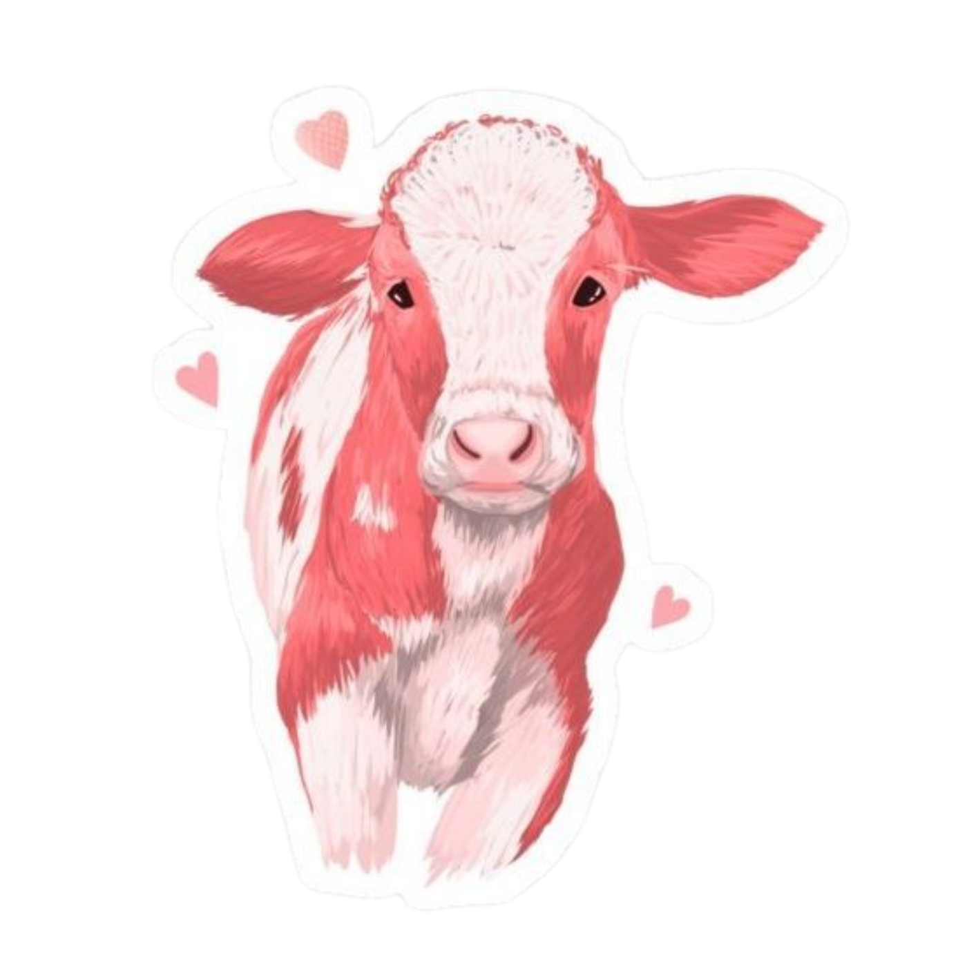 Cow 4 | Cow Premium Sticker | Animal Stickers