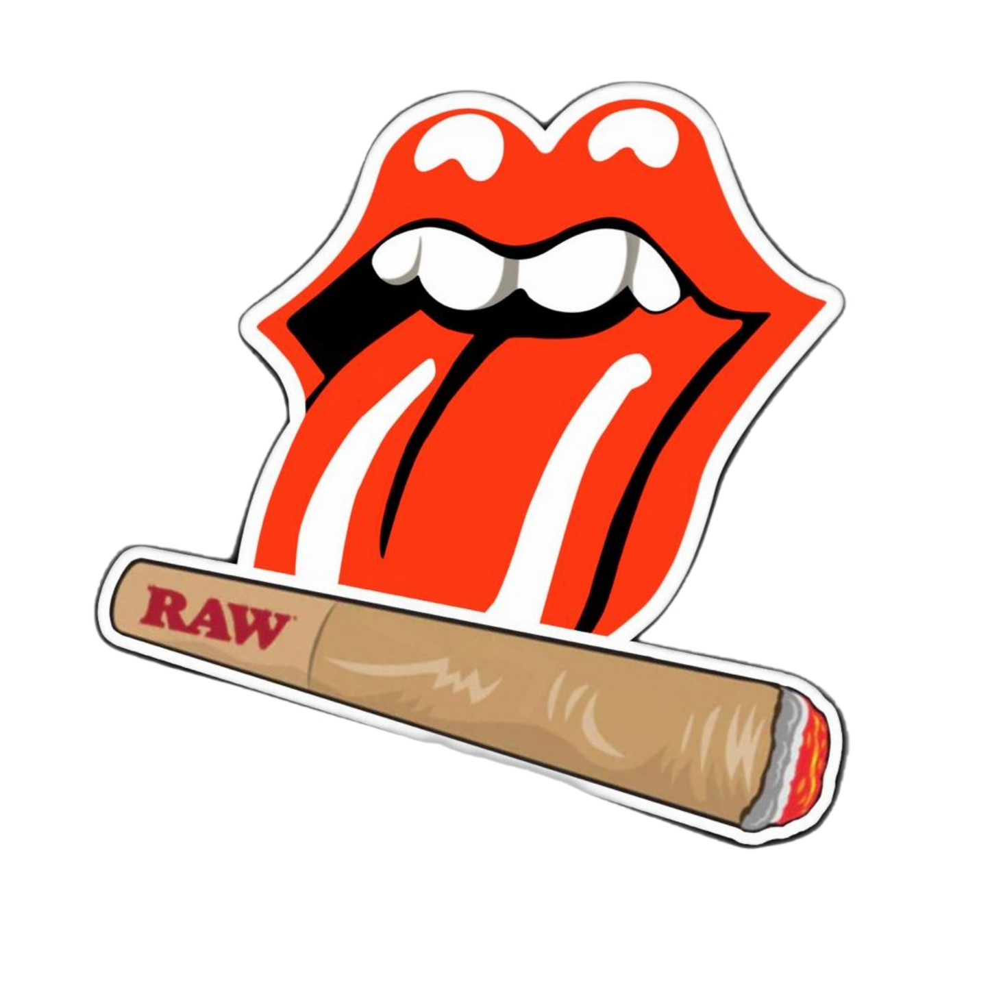 Ladies Rolling Hemp Sticker | StickerBD