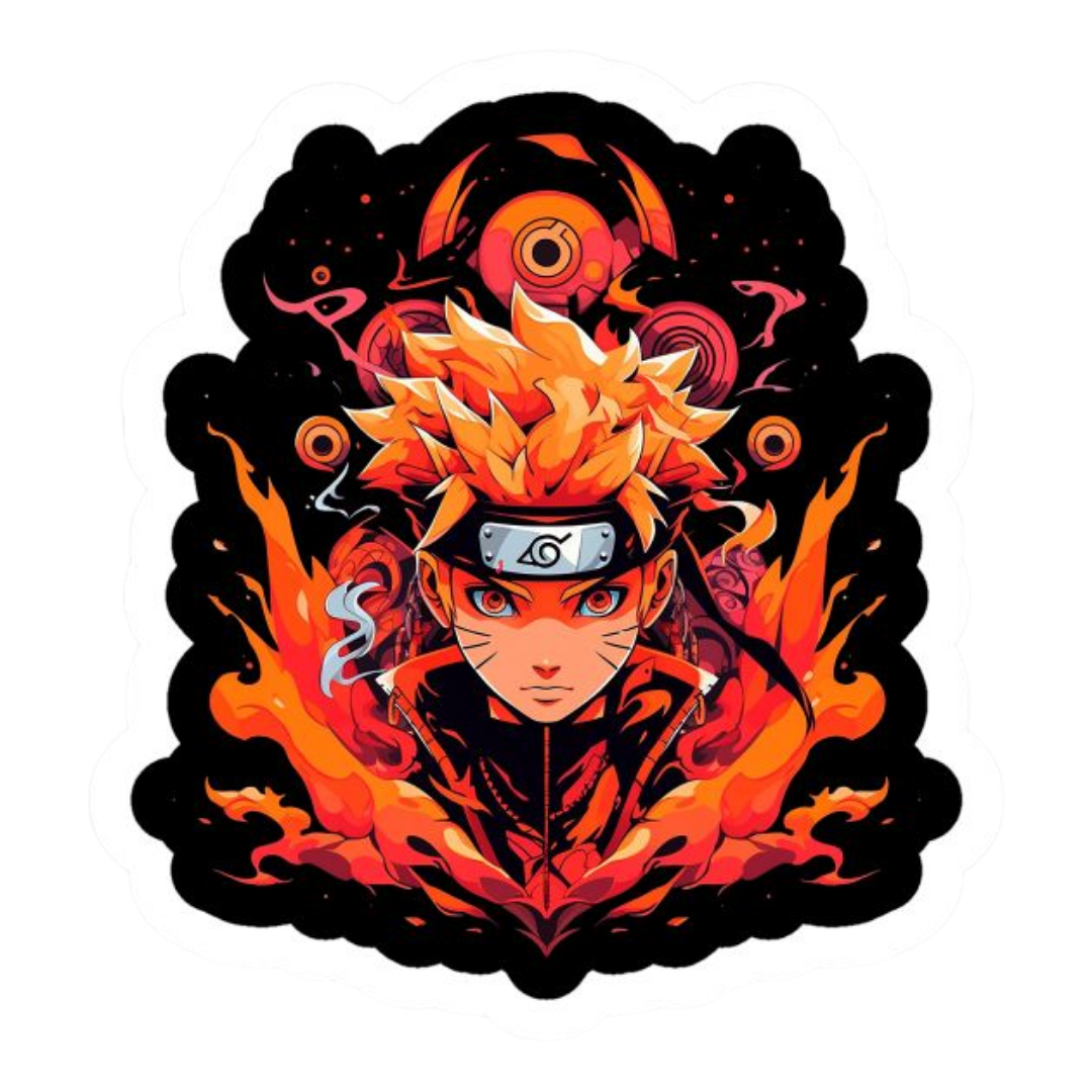 Naruto Chakra Naruto Anime Sticker