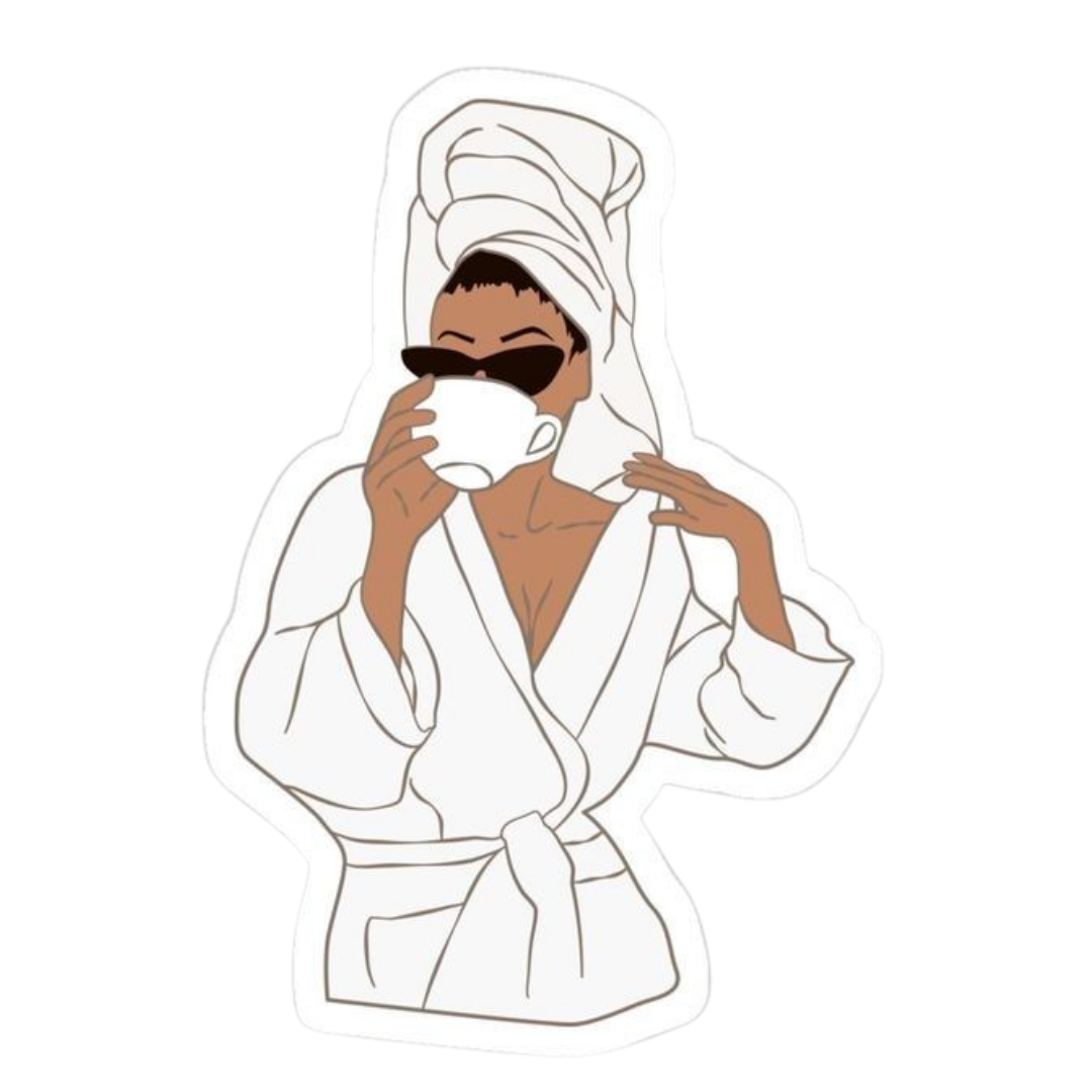 Pink Sticker 54 | Women Pink Barbie Lady | Aesthetic Girl Power Premium Sticker