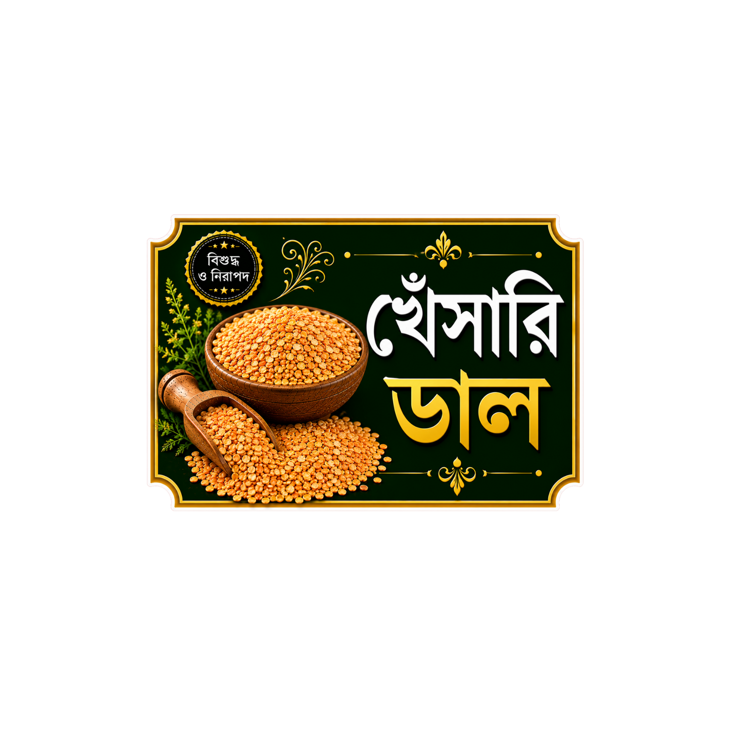টিএইচসি বালতি স্টিকার